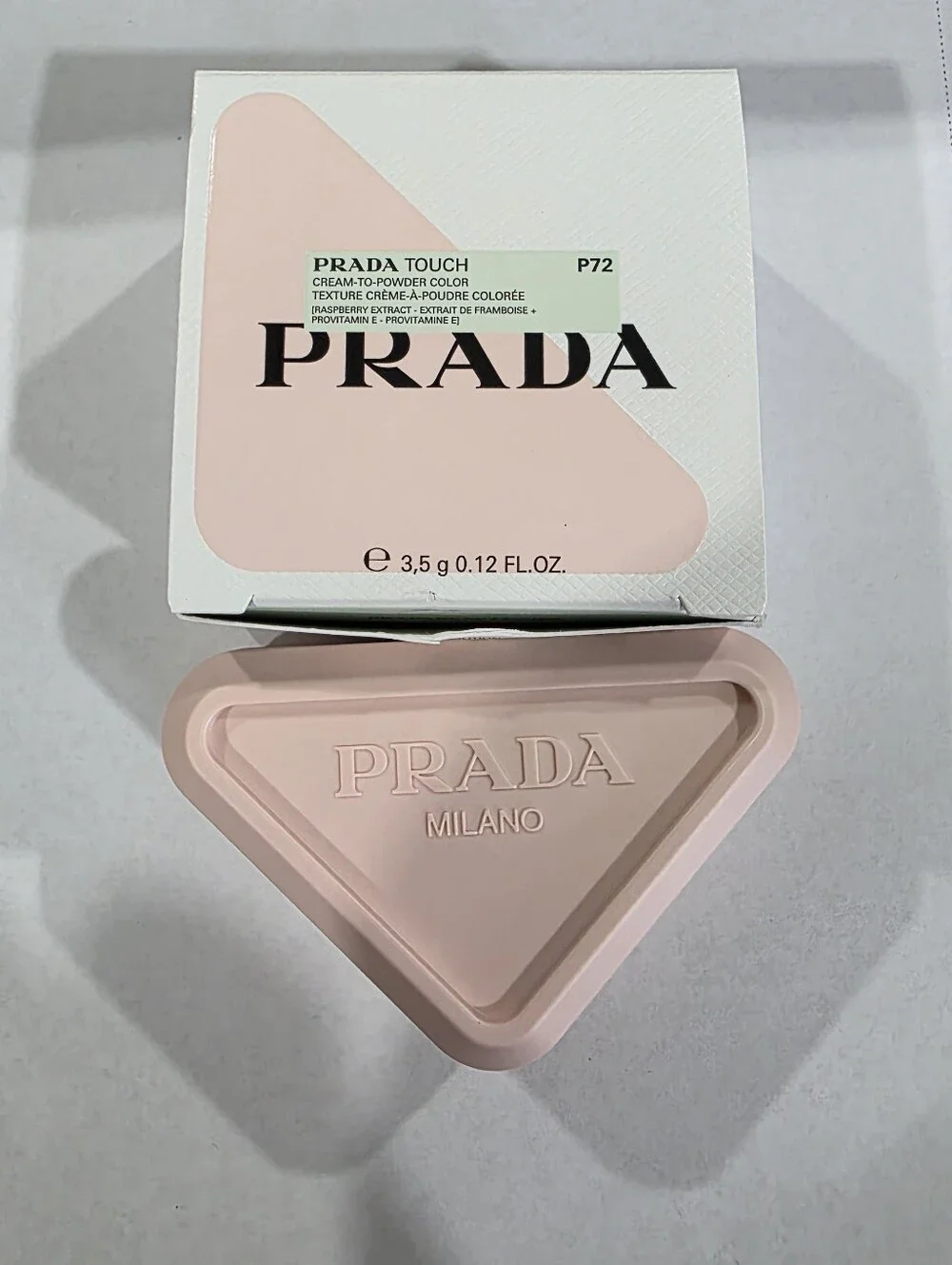 Prada Touch Cream-to-Powder Blush 072 DAHLIA/NUDE PINK. BNIB💥NEW💥